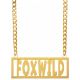 Ketting Goud FOX WILD