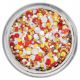 Chunky Glitter Cream Oeteldonk Rood Geel Wit