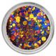 Chunky Glitter Cream Neon Mix