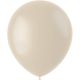 Beige latex ballonnen 33 cm (50 stuks) | Helium geschikt
