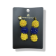 Frutsel Haarclips Blauw Geel