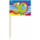 Party Prikkers 30 jaar (50 stuks)