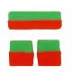 Kruikenstad Fuor Zweetbandjes Set