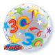 Folieballon bubbles 30 jaar