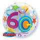 Folieballon bubbles 60 jaar