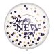 Mega confetti ballon Happy New Year