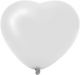 Ballonnen Hart Wit 25 cm