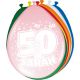 (q) Ballonnen 50 Jaar Sarah (12 stuks)