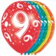 (i) Ballonnen 9 Jaar (12 stuks)