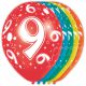 (i) Ballonnen 9 Jaar (12 stuks)