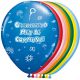 Ballonnen Communie Meerkleurig 8 stuks
