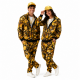 Bitcoin trainingspak unisex goud zwart party pak