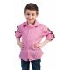 Trachtenblouse kinderen rood/wit