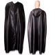 Cape met Capuchon Luxe Zwart