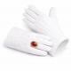 Handschoen Wit  met Knoop