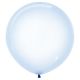 Ballon Crystal Pastel Blauw R24