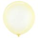 Ballon Crystal Pastel Geel R24