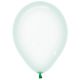 Ballon Crystal Pastel Groen R12