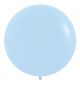 Ballon Pastel Mat Blauw R24