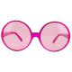 Disco bril rond Roze