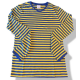 Dorus Shirt Gestreept Blauw Geel