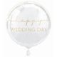 Folieballon Happy Wedding Day