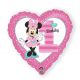 Folieballon 1 jaar Minnie Mouse