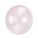 Folieballon Crystal Clearz Lichtrose