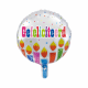Folieballon Happy Birthday neon