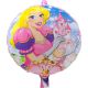 Folieballon Prinses roze