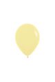 Ballon Pastel Mat Geel R5