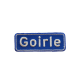 Embleem Ballefruttersgat Nr. 3301 straatnaambord Goirle