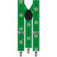 Groene Oktoberfest bretels met Edelweiss print