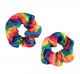 Scrunchie Regenboog 