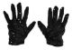 Handschoen Glitter Zwart Pailetten