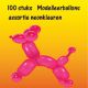 Modelleer Ballonnen Neon Nr. 270 (100 stuks)