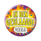 Button Geslaagd Hoera