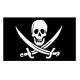 Vlag piraat (90x150 cm.)