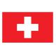 Landen Vlag Zwitserland/Switzerland (90x150 cm.)