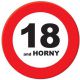 Button 18 Jaar (15 cm.)