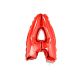 Folieballon Rood Letter A, 40 cm