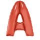 Folieballon Rood Letter A 102 cm