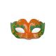 Oogmasker Oranje/Groen