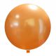 Reuze Ballon Metallic Oranje 75 cm