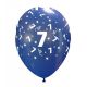 10 Ballonnen met opdruk cijfer 7