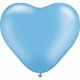 Ballonnen Hart Blauw 25cm ( 10 stuks)