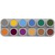 Grimas Water Make-Up Palette 12B