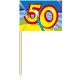 Party Prikkers. Jubileum 50 Jaar (50 stuks)