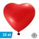 Ballonnen Hart Rood (10 stuks)