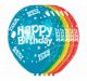 Latex Metallic Ballonnen Happy Birthday
